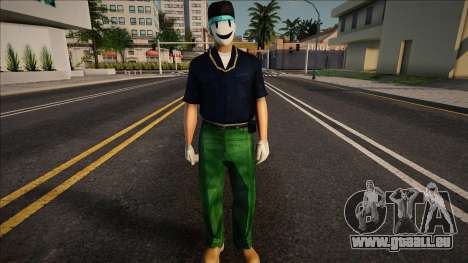 Ped with Tenkuu Shinpan Mask 1 pour GTA San Andreas