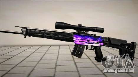 Sniper Rifle Purple für GTA San Andreas