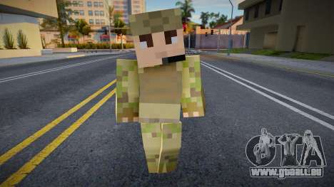 Minecraft Ped Army für GTA San Andreas