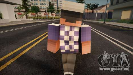 Minecraft Ped Wmygol2 für GTA San Andreas