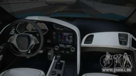 Chevrolet Corvette Blue pour GTA San Andreas