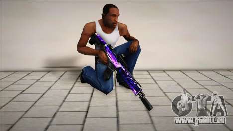 M4 Purple pour GTA San Andreas