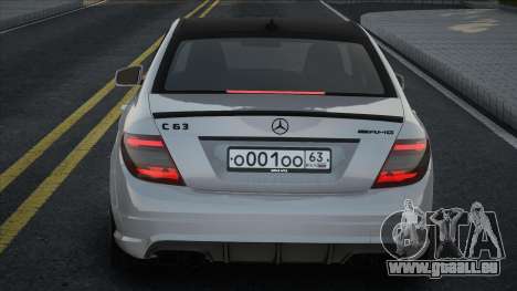 Mercedes-Benz C63 AMG Whit pour GTA San Andreas