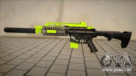 Green MP5lng für GTA San Andreas