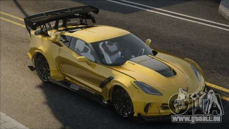 Chevrolet Corvette Yel pour GTA San Andreas