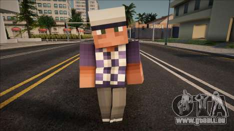 Minecraft Ped Wmygol2 pour GTA San Andreas