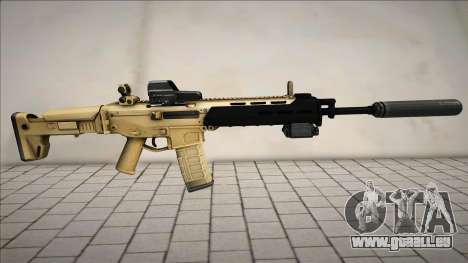 M4 Gold Glushak für GTA San Andreas