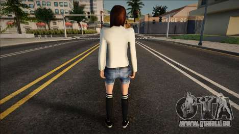Arina en vêtements décontractés pour GTA San Andreas