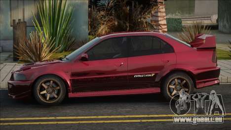 Mitsubishi Lancer Evolution V Red pour GTA San Andreas