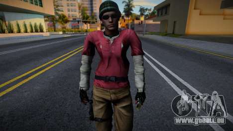 Chris Redfield Thug Outfit from Resident Evil (G pour GTA San Andreas