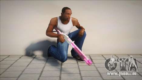 Chromegun Pink für GTA San Andreas