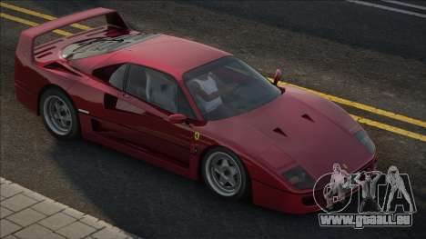 Ferrari F40 Red pour GTA San Andreas