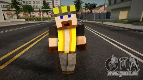 Minecraft Ped Wmycon für GTA San Andreas