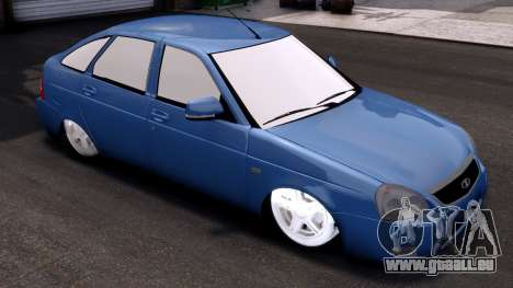 Lada Priora Hetchbek Blue für GTA 4