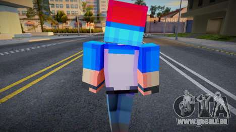 Boyfriend (Monday Dusk Monolith) Minecraft pour GTA San Andreas