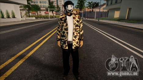 Ped with Tenkuu Shinpan Mask 3 pour GTA San Andreas