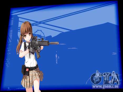Anime Girls Ladebildschirm für GTA San Andreas