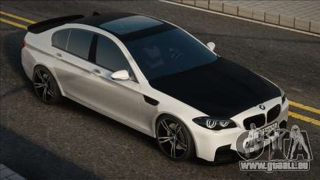 BMW M5 F10 White pour GTA San Andreas