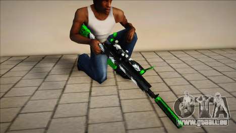 Skull Sniper Rifle für GTA San Andreas