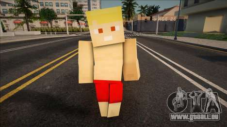Minecraft Ped Wmylg pour GTA San Andreas