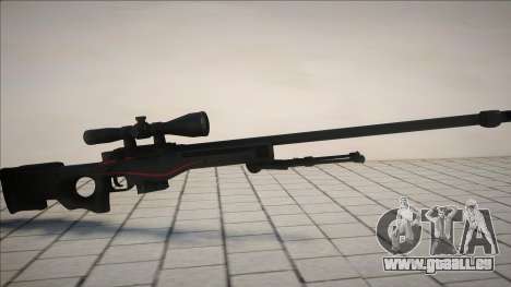 Red-Black Sniper Rifle für GTA San Andreas