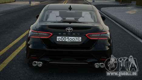 Toyota Camry V70 Blek für GTA San Andreas