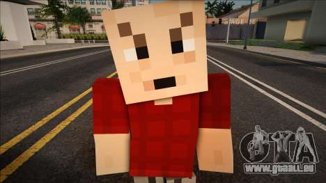Minecraft Ped Omost pour GTA San Andreas