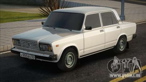 Vaz 2107 White Ver pour GTA San Andreas