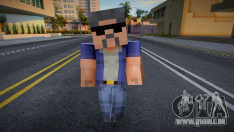 Minecraft Ped Dwmolc pour GTA San Andreas