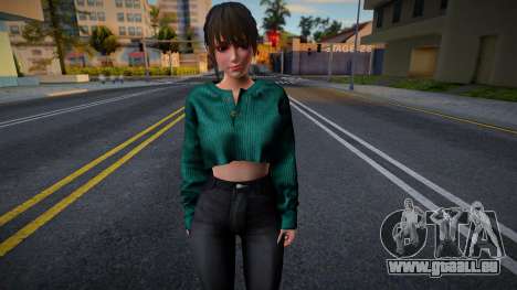 DOAXVV Nanami - Comfy High Waist Jeans v2 für GTA San Andreas