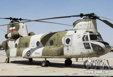 Camouflage du désert iranien CH-47 Chinook - IRI pour GTA San Andreas