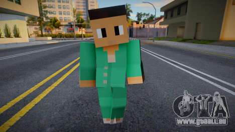 Minecraft Ped Bfybu pour GTA San Andreas