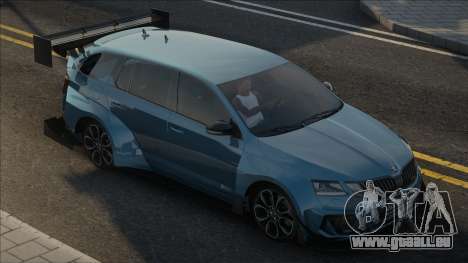 Skoda Octavia VRS A7 Blue pour GTA San Andreas