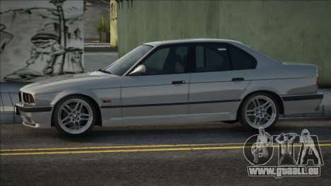 BMW E34 M5 Silver für GTA San Andreas