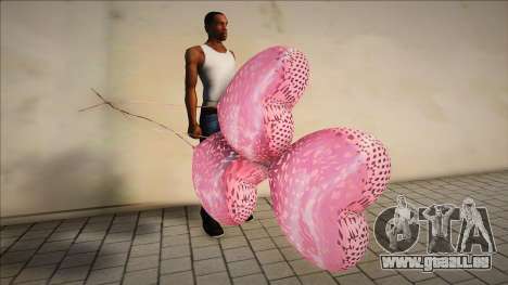 Rosa Herz-Luftballons für GTA San Andreas