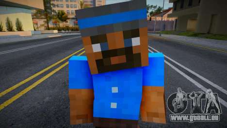 Minecraft Ped SFR2 für GTA San Andreas