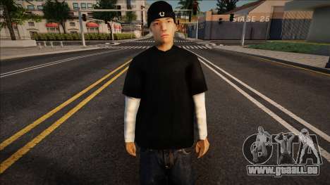 Jeune gangster dans un chapeau pour GTA San Andreas