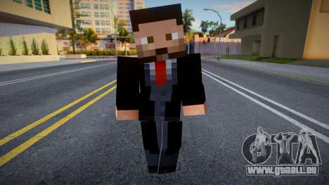 Minecraft Ped Mafboss pour GTA San Andreas