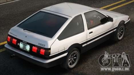 Toyota Sprinter AE86 APEX TRUENO pour GTA San Andreas