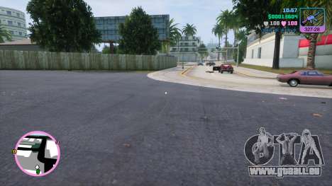 Dot crosshair for Vice City