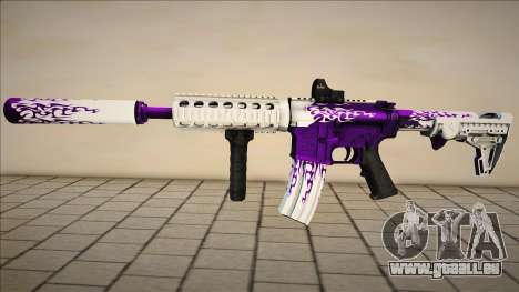 Purple M4 [v1] für GTA San Andreas