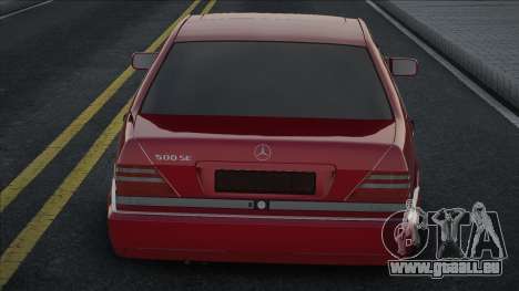 Mercedes-Benz 500 SE Red pour GTA San Andreas