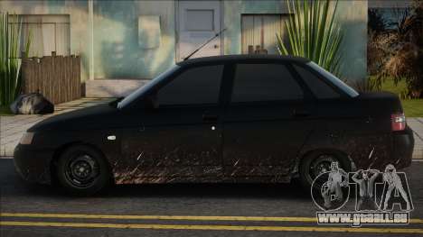 Vaz 2110 Black pour GTA San Andreas