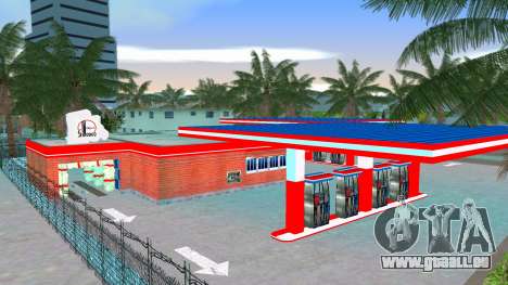 Vice City China Gas Station für GTA Vice City