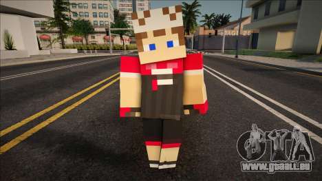 Minecraft Ped Wmymoun pour GTA San Andreas