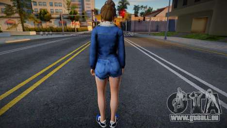 DOAXVV Misaki - Denim Jacket Destroyed Shorts v2 pour GTA San Andreas