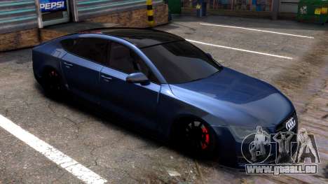 Audi A7 Blue für GTA 4