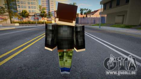 Minecraft Ped Claude pour GTA San Andreas