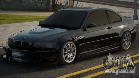 BMW M3 E46 Blak für GTA San Andreas