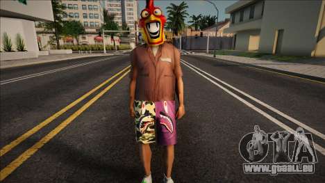 Ped with Tenkuu Shinpan Mask 2 pour GTA San Andreas